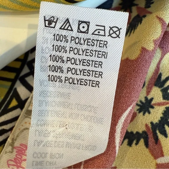 Free People Kona Print Kimono Jacket Floral Boho Lightweight Layering Piece - Picture 7 of 8